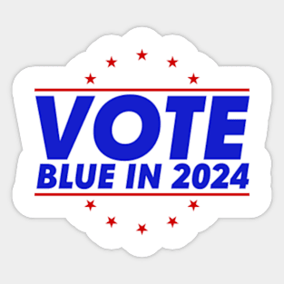 Vote Blue In 2024 Sticker